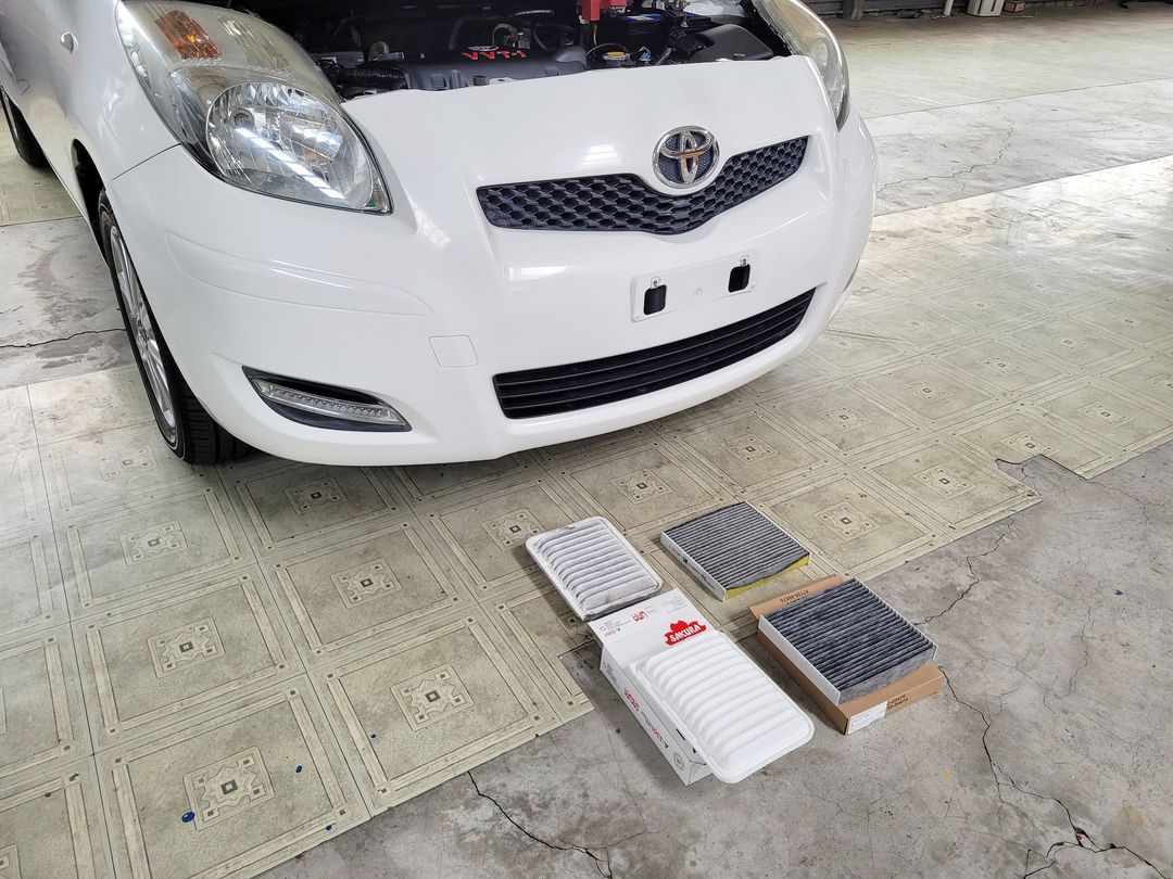 CR-V & Yaris 更換空氣/冷氣濾網