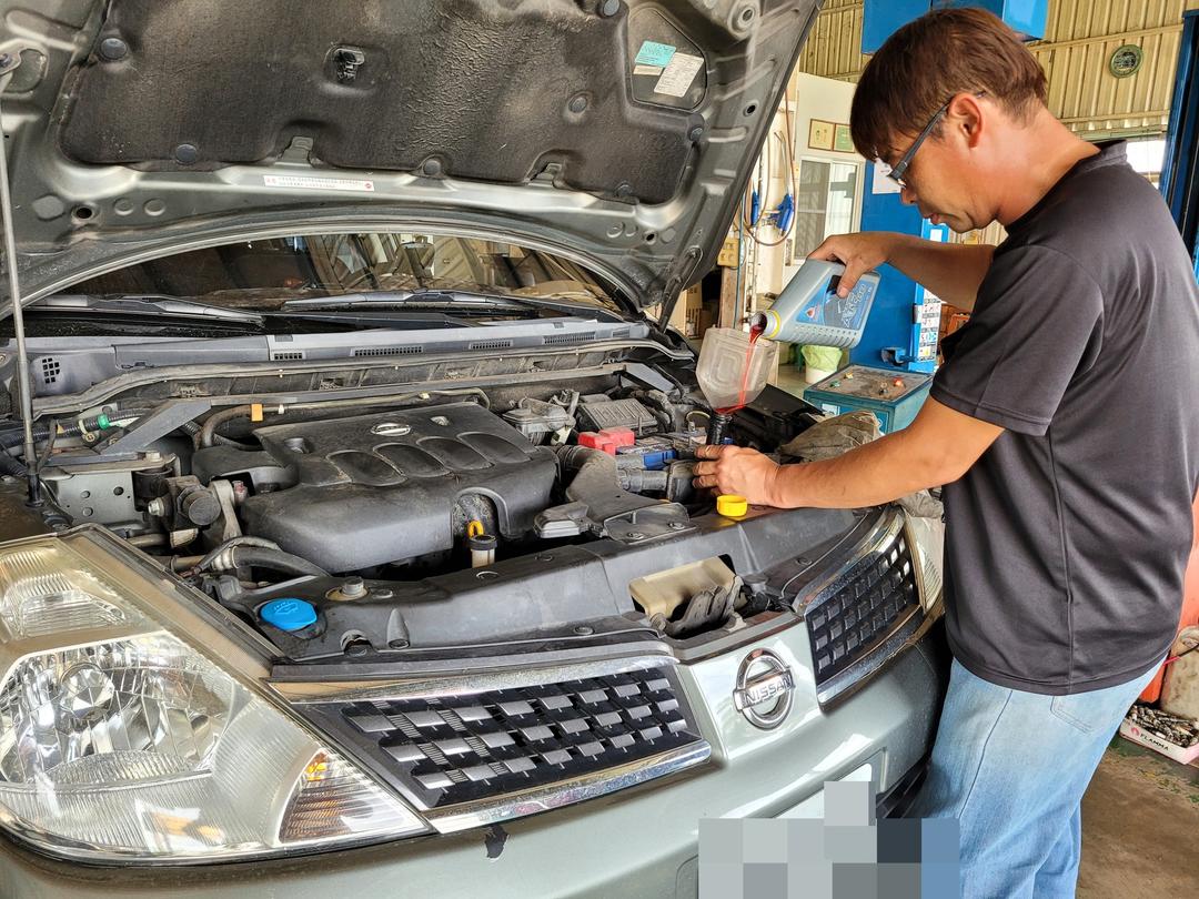Nissan Tiida 做20.8萬公里保養