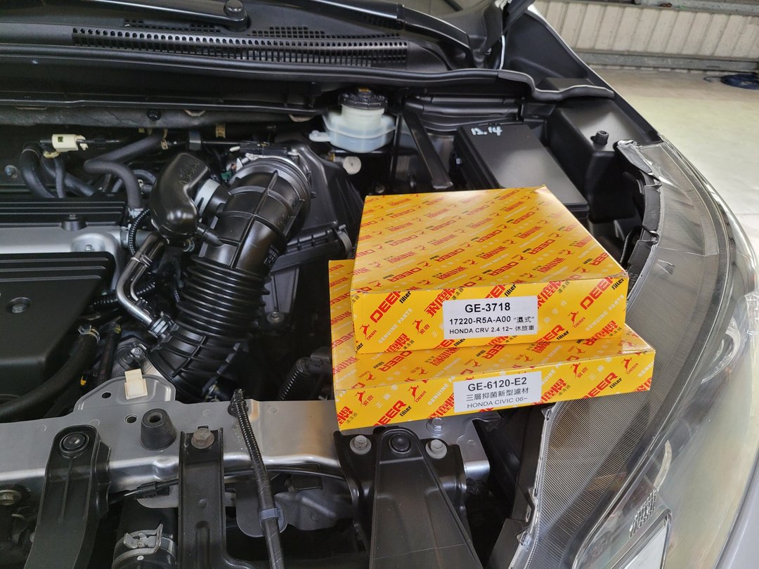 銀色4.5代 CR-V 交車前保養