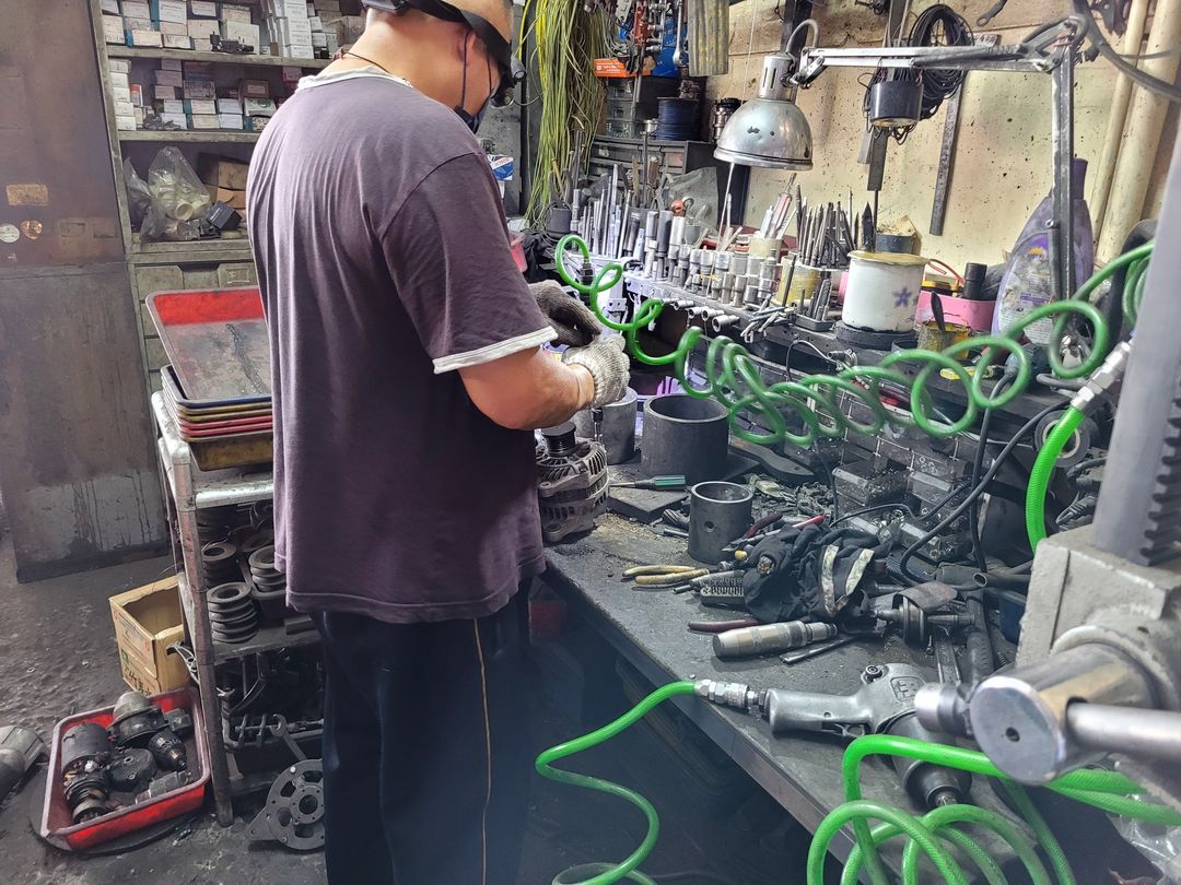 翻修Tiida的發電機