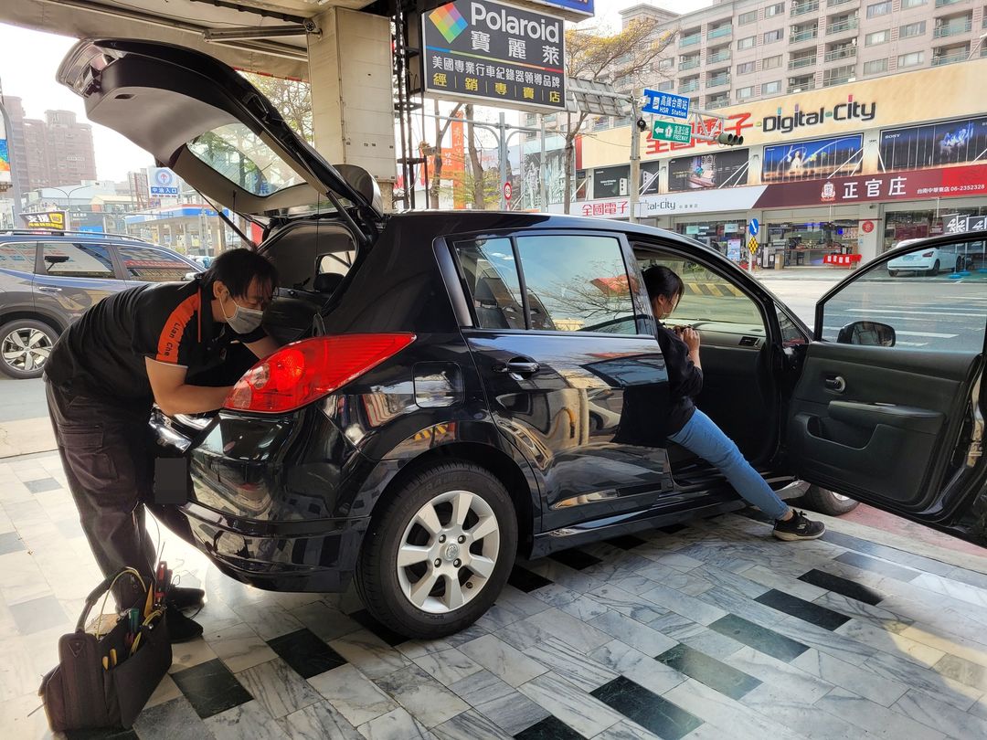 Nissan Tiida 定保&裝行車紀錄器