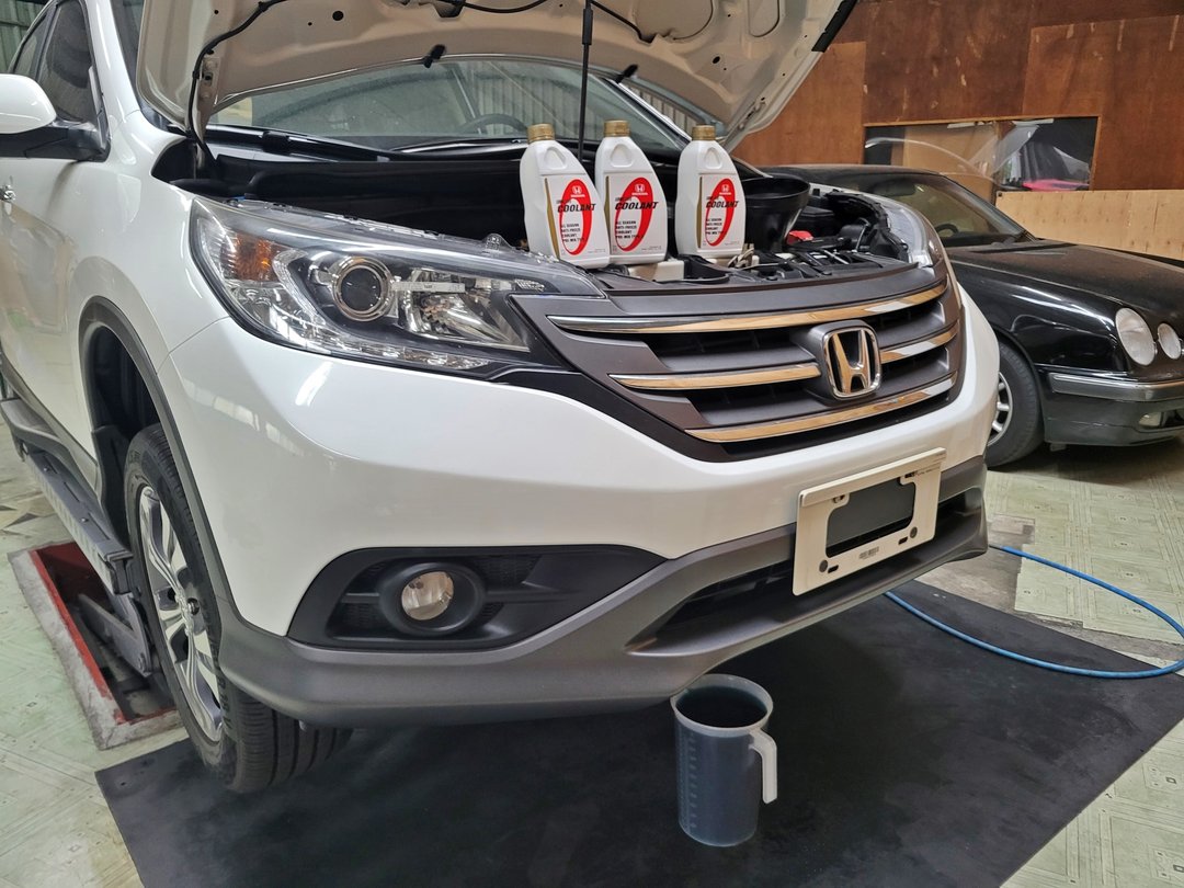 12’/13式 4代 CR-V 更換冷卻液