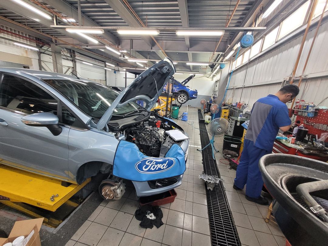 16′(17式) Ford Fiesta 1.0T 更換正時皮帶！