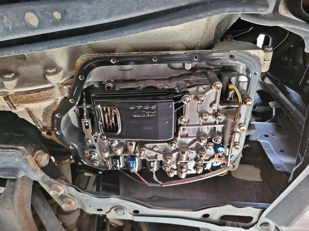 17′ RAV4 4.5代 拆洗變速箱油底殼(里程12萬)