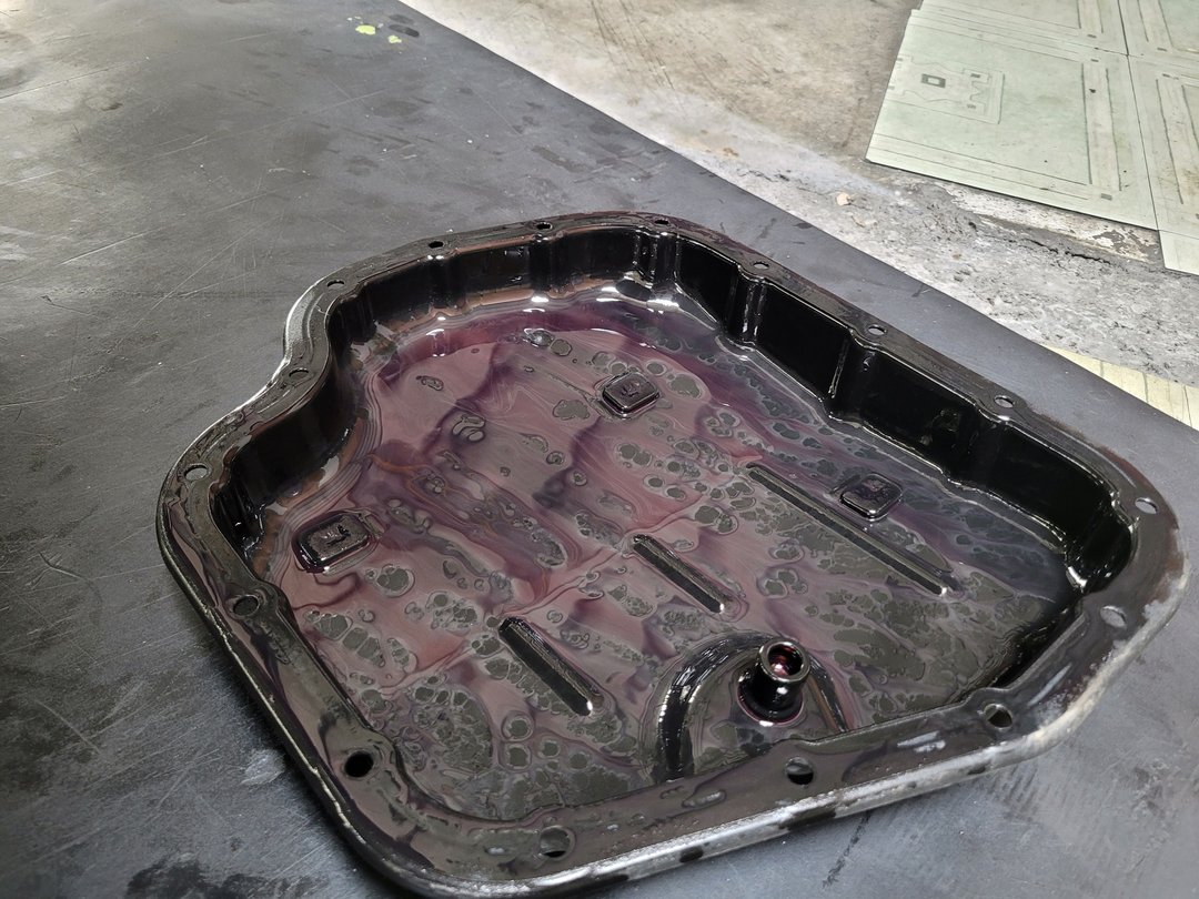 18′ 灰 Altis 拆洗變速箱油底殼