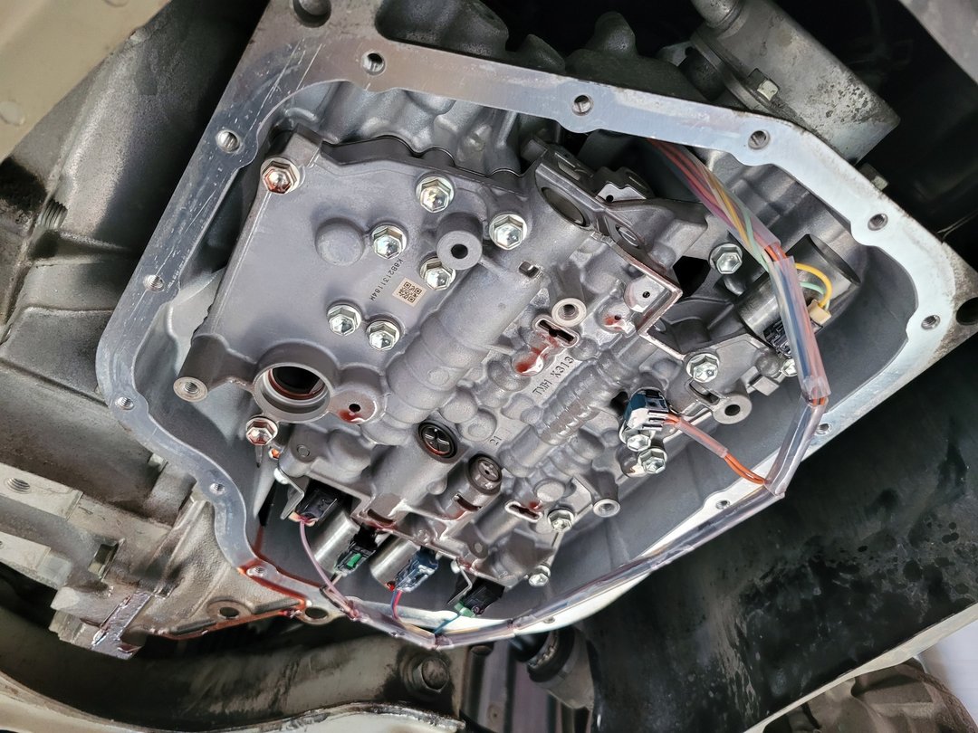 18′ 灰 Altis 拆洗變速箱油底殼