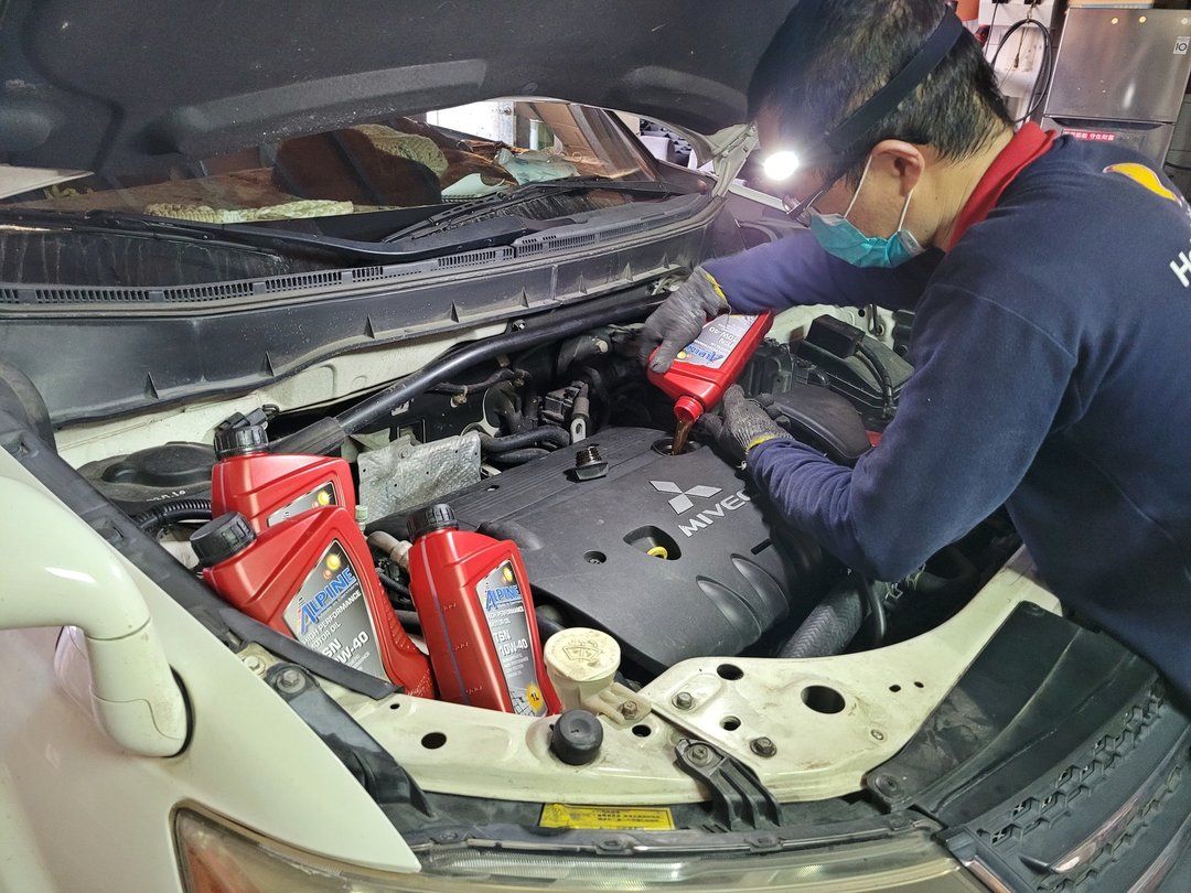 08′ Outlander 更換全車引擎腳&定保