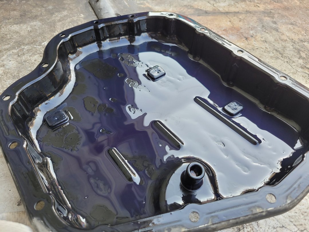 19′ Yaris 銀 拆洗變速箱油底殼
