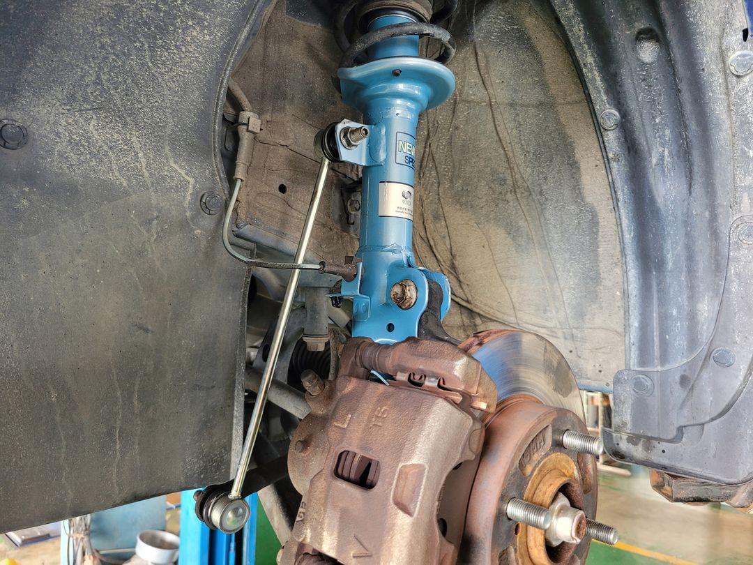 17′ 藍 Suzuki Ignis 更換全車避震(下)