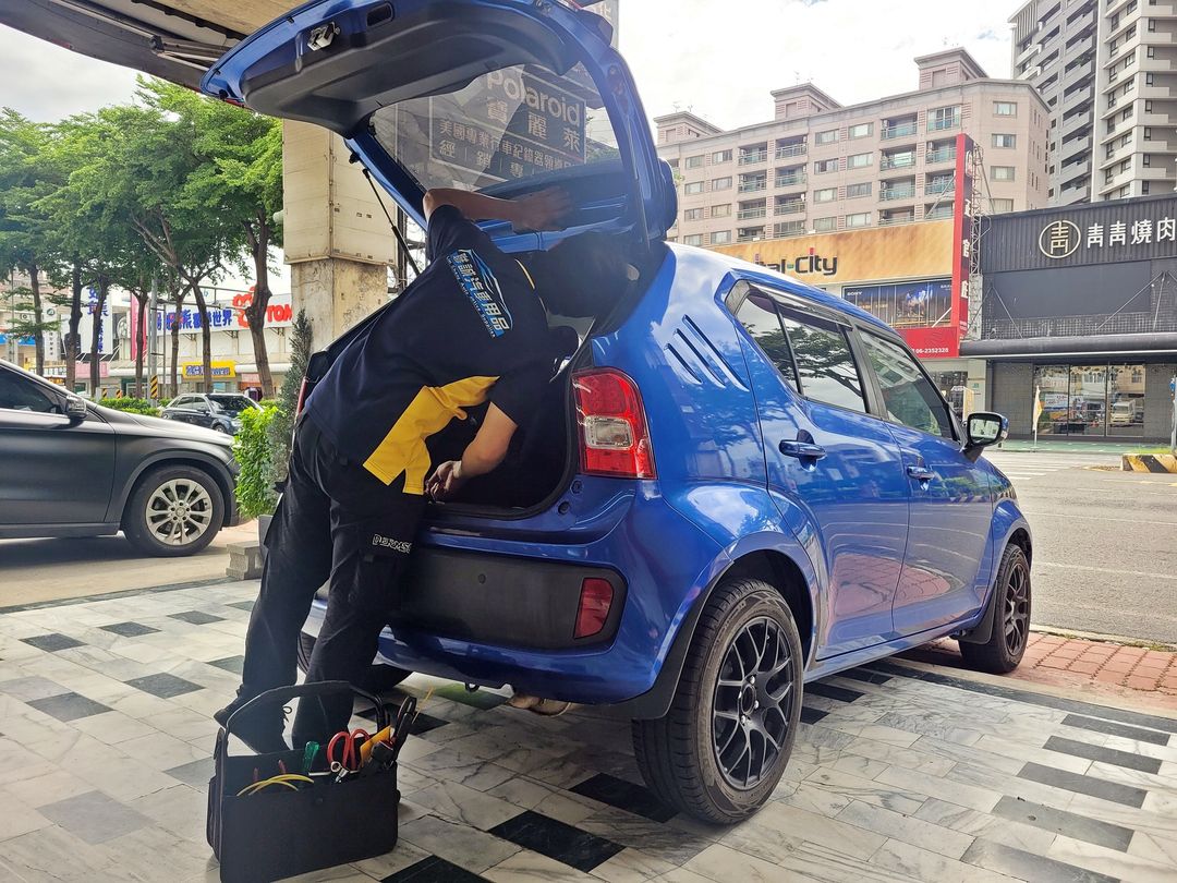 17′ 藍 Suzuki Ignis 更換全車避震(下)