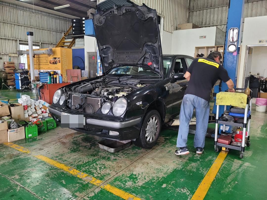 W210 E280 更換方向機高壓油管