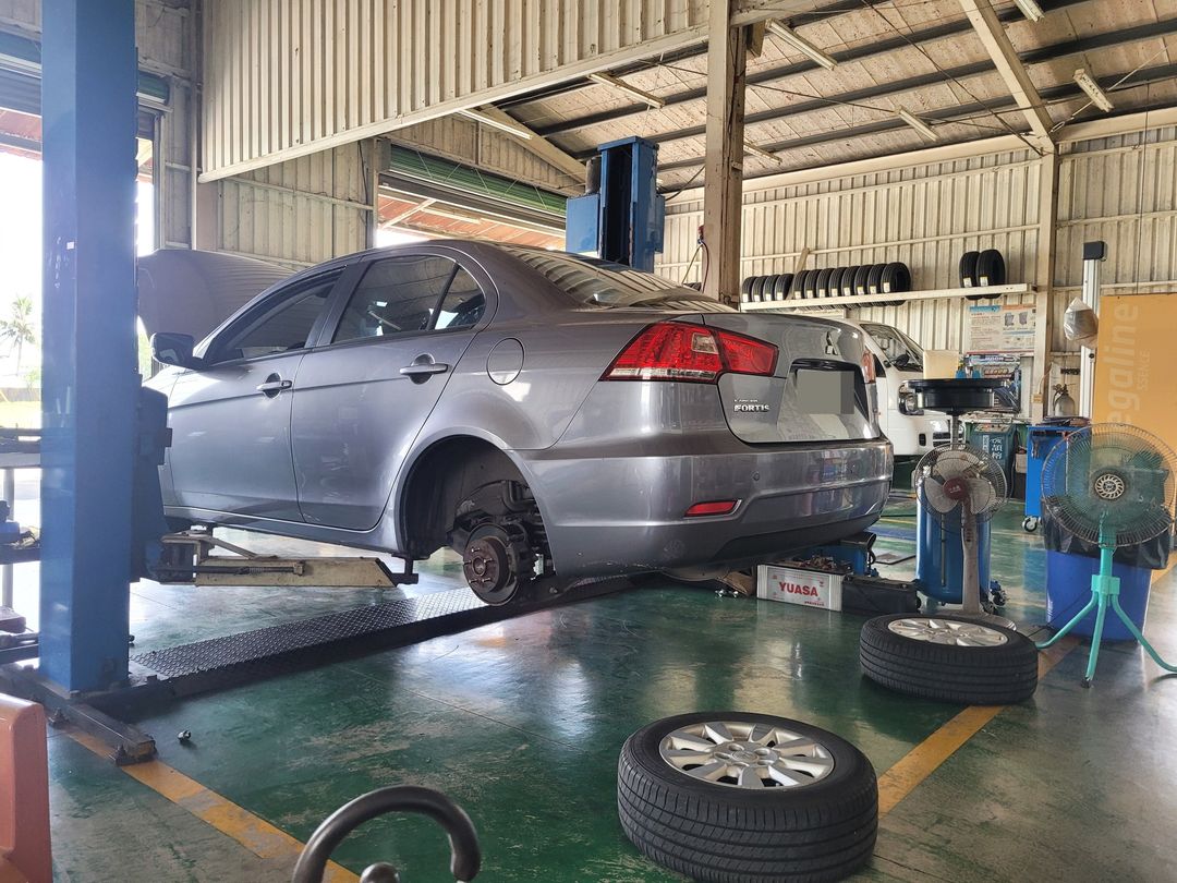 Lancer Fortis 更換右後輪ABS感知線