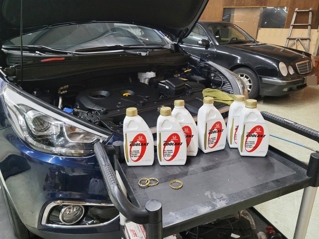 15′ 藍 Hyundai ix35 交車前保養