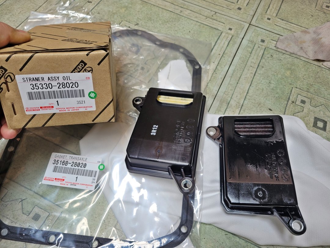 17′ RAV4 4.5代 拆洗變速箱油底殼(里程17.2萬)