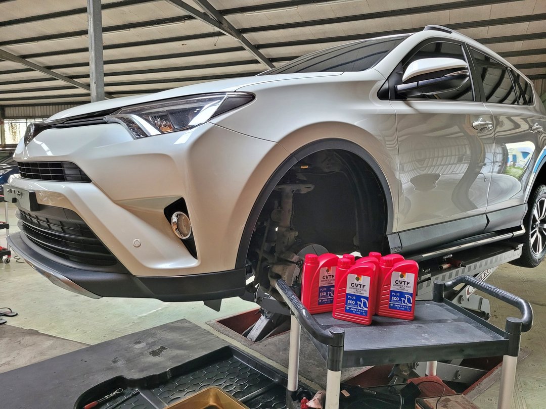 17′ RAV4 4.5代 拆洗變速箱油底殼(里程17.2萬)