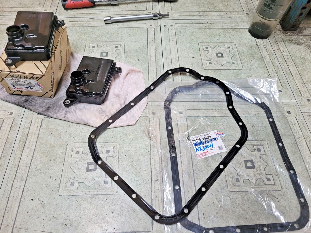 17′ RAV4 更換變速箱濾網