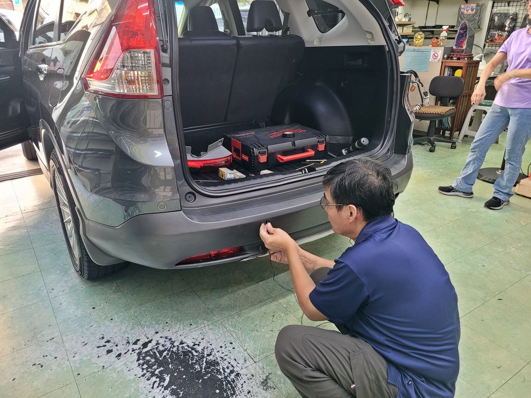 13′ CR-V 交車前準備