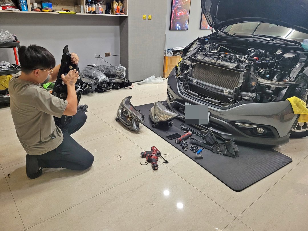 13′ CR-V 交車前準備