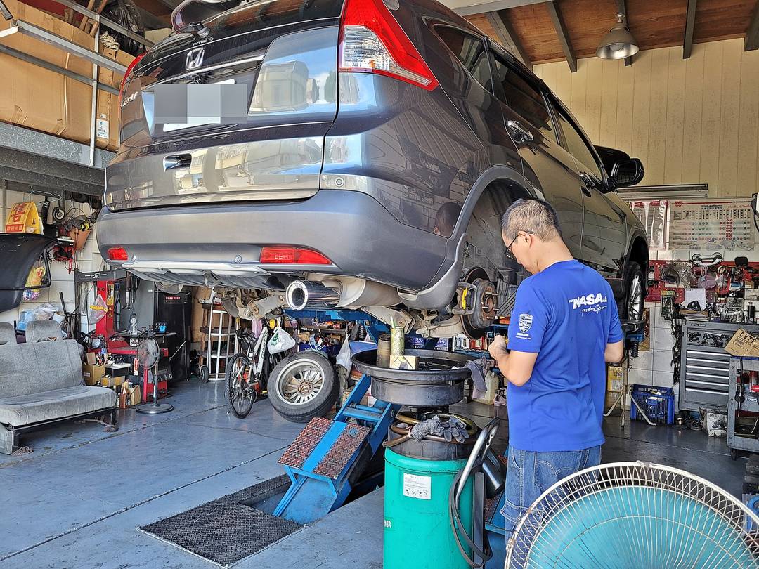 13′ CR-V 交車前準備
